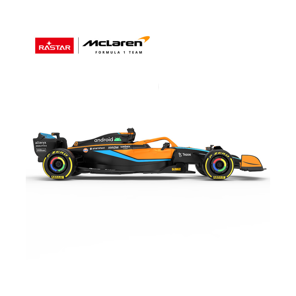 Xe Điều Khiển 1:18 McLaren F1 Mcl36 Cam RASTAR R93300