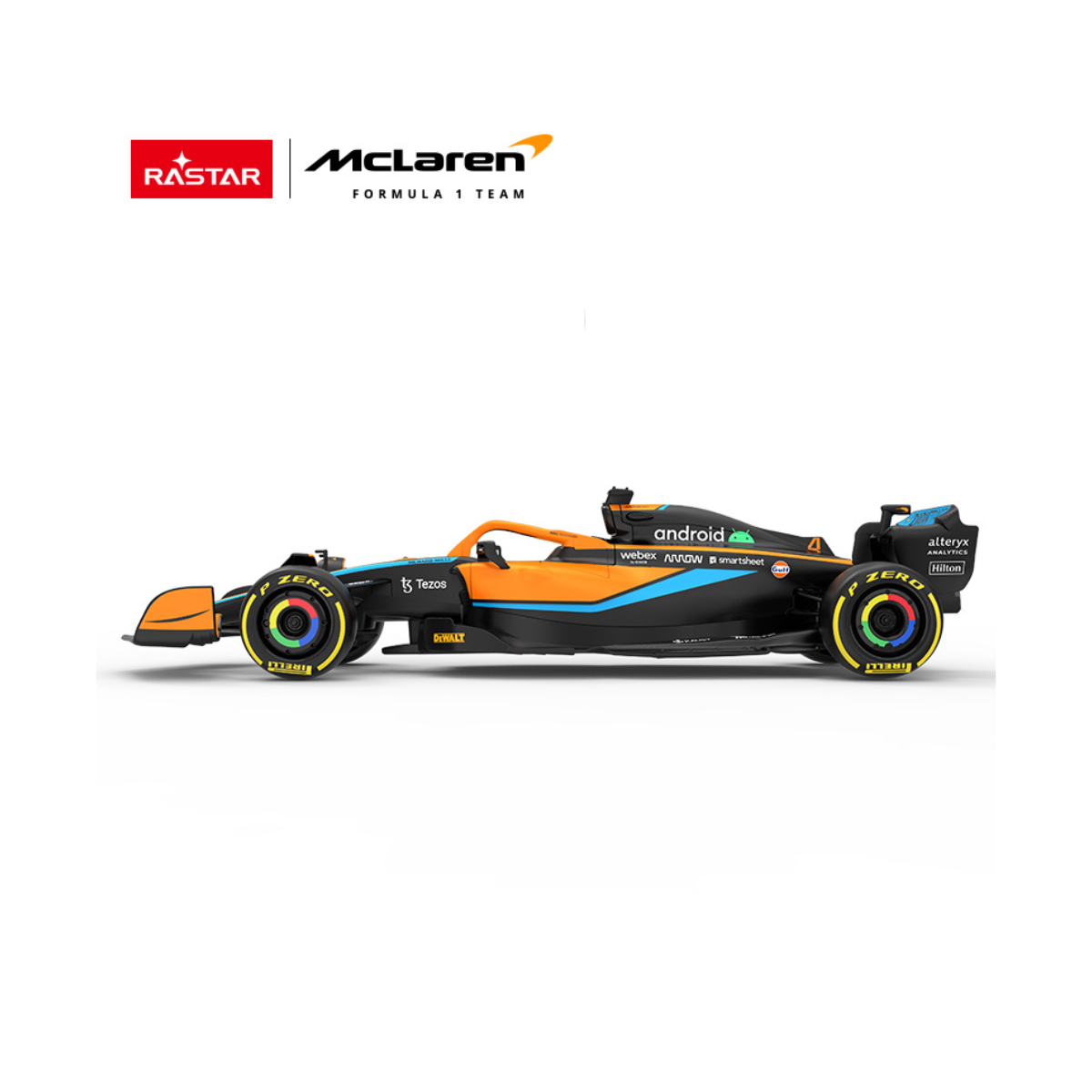 Xe Điều Khiển 1:18 McLaren F1 Mcl36 Cam RASTAR R93300