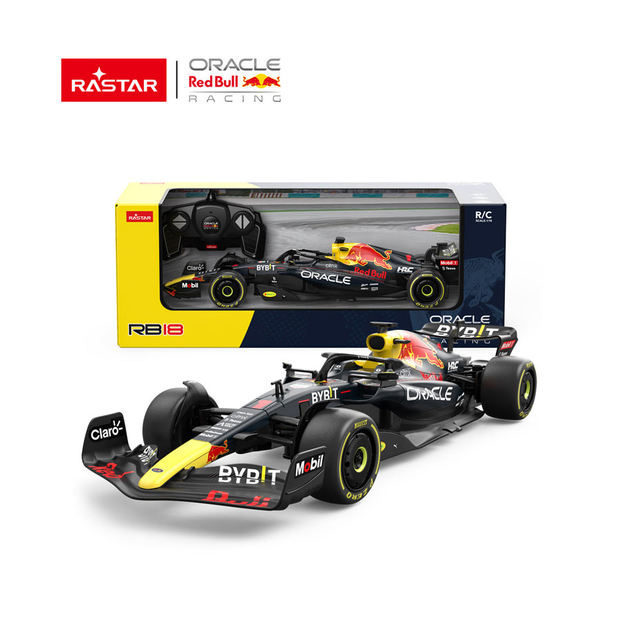 Xe điều khiển 1:18 Oracle Red Bull Racing RB18 Xanh dương đậm RASTAR R94800