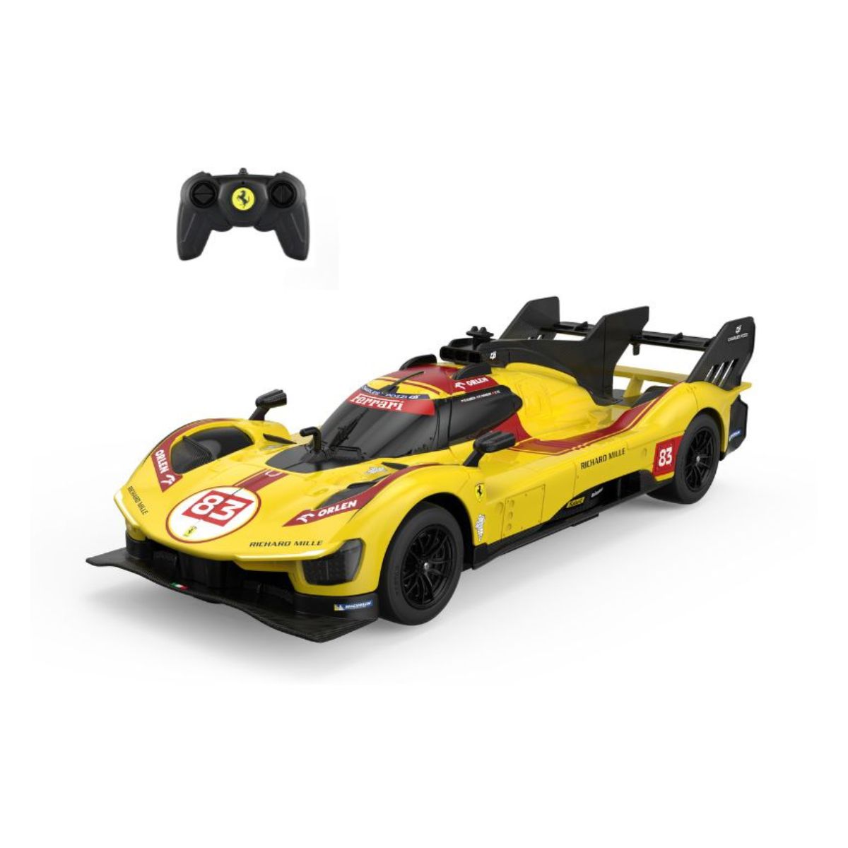 Đồ Chơi Xe Điều Khiển 1:24 Ferrari 499P Vàng RASTAR R10370