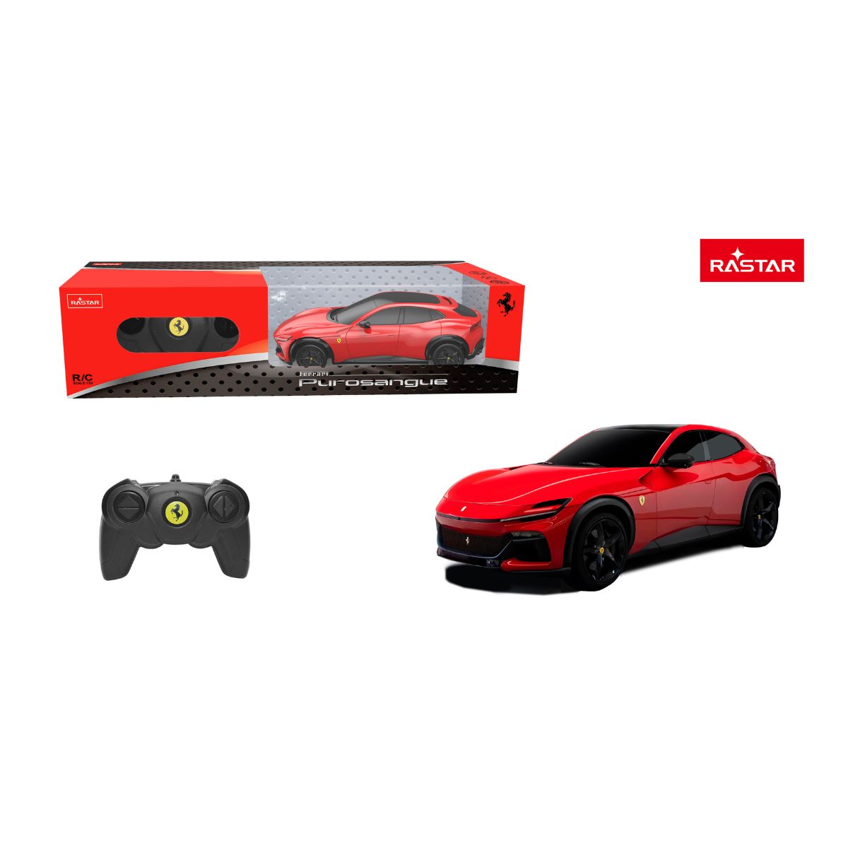 Xe Điều Khiển 1:24 Ferrari Purosangue Đỏ RASTAR R10340/RED