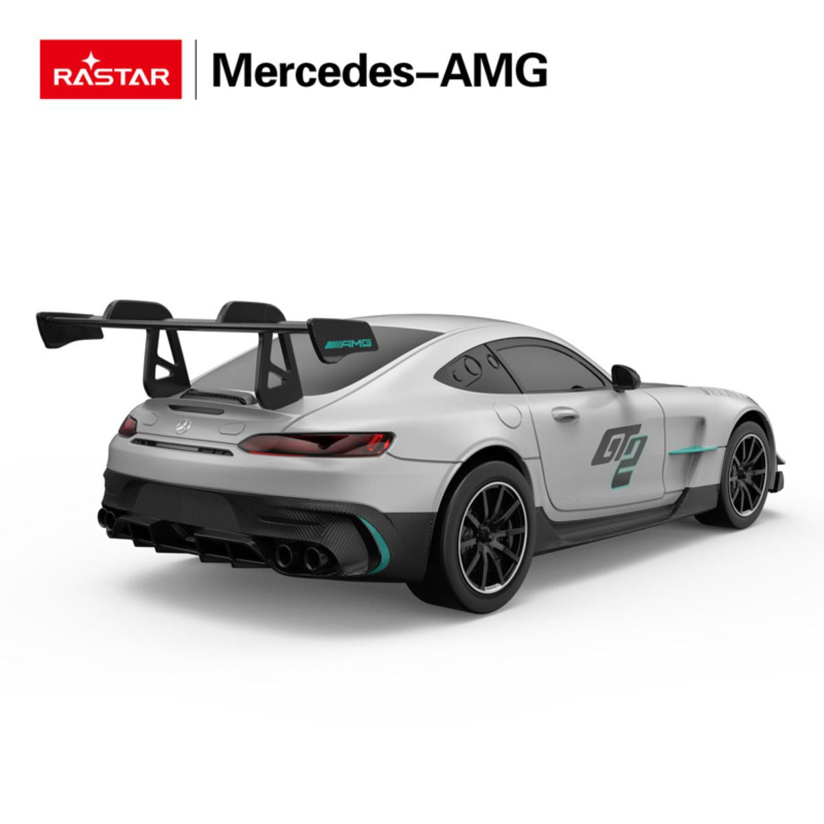 Đồ Chơi Xe Điều Khiển 1:24 Mercedes-AMG GT2 Xám RASTAR R10230