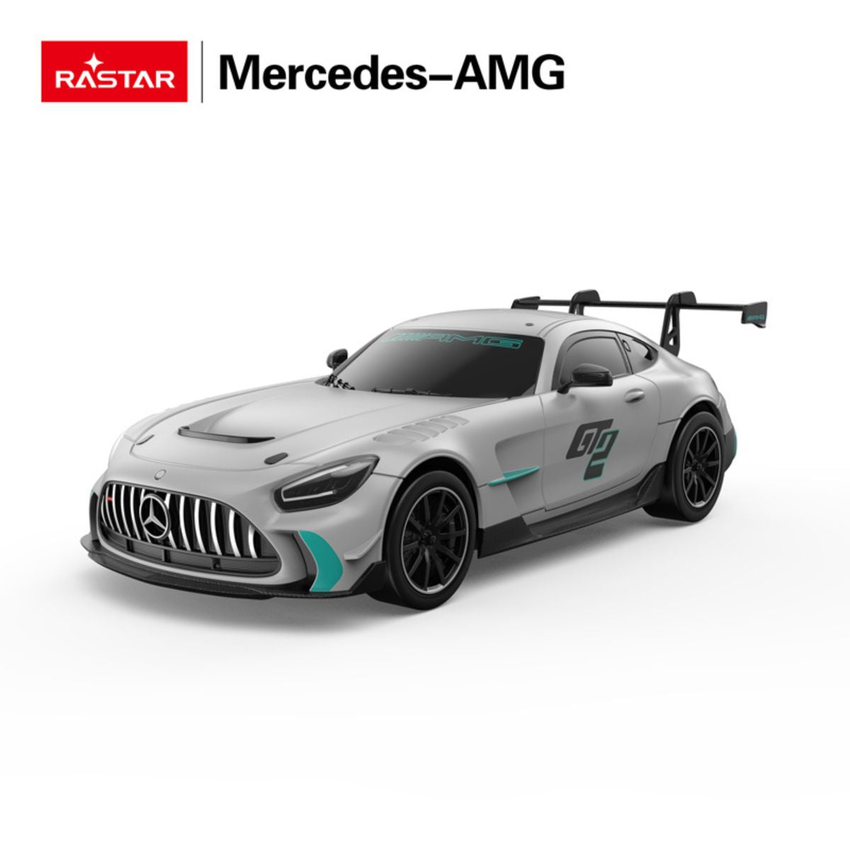Đồ Chơi Xe Điều Khiển 1:24 Mercedes-AMG GT2 Xám RASTAR R10230