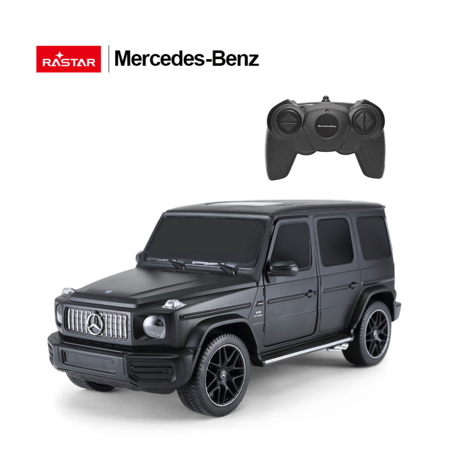 Xe điều khiển 1:24 Mercedes-Benz G63 AMG Đen RASTAR R95800-BLA