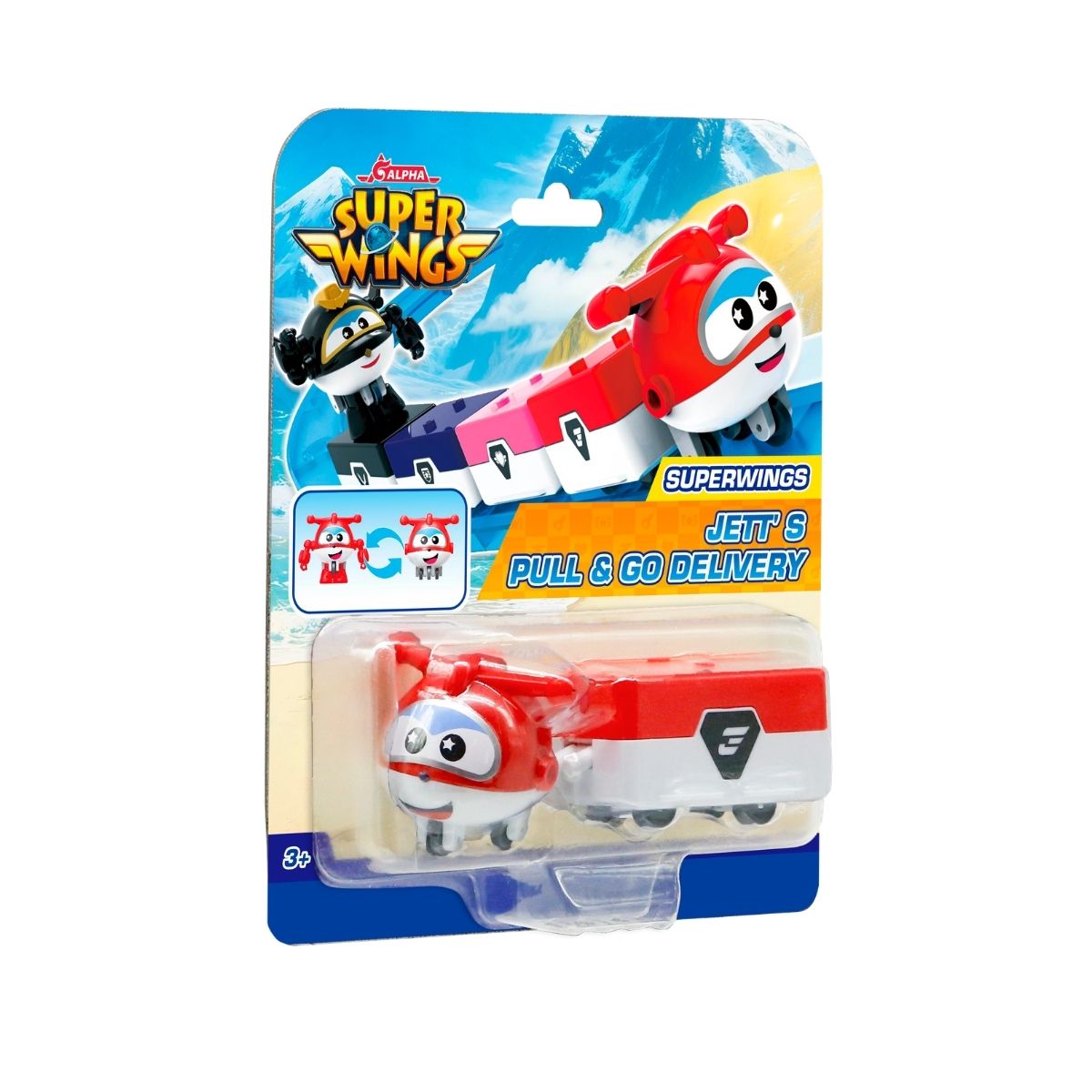 Đồ Chơi Xe Giao Hàng Jett Tia Chớp SUPERWINGS EU790610-1