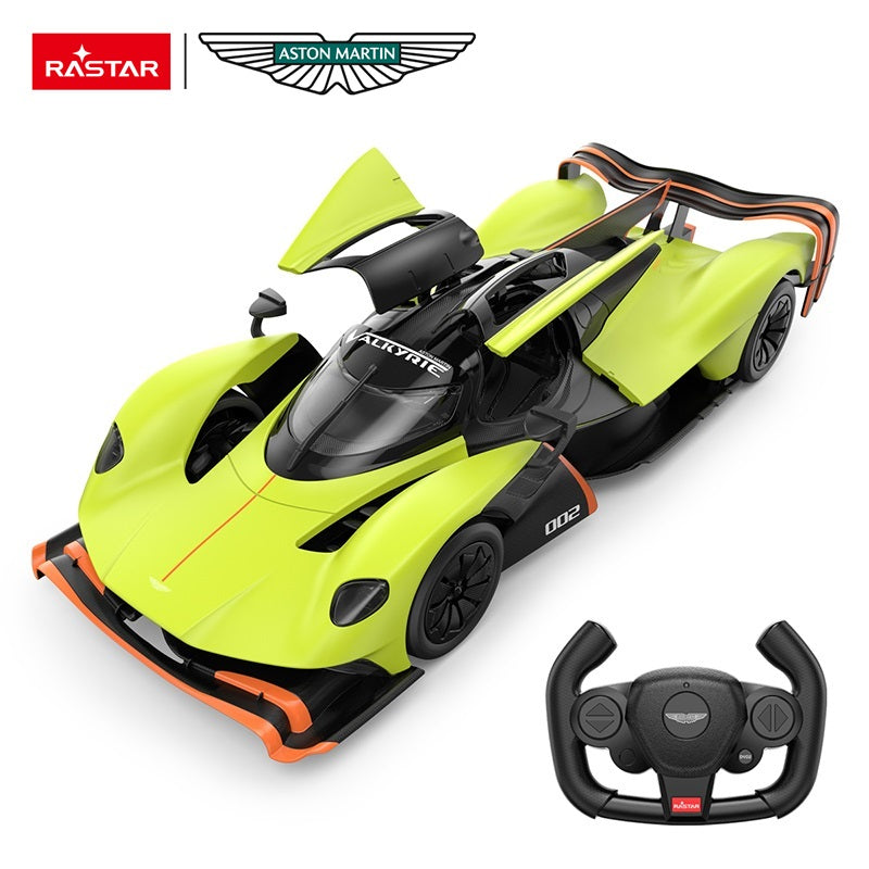 Xe R/C 1:14 Aston Martin Valkyrie Amr Pro Cửa Mở Xanh Lá Rastar R92100