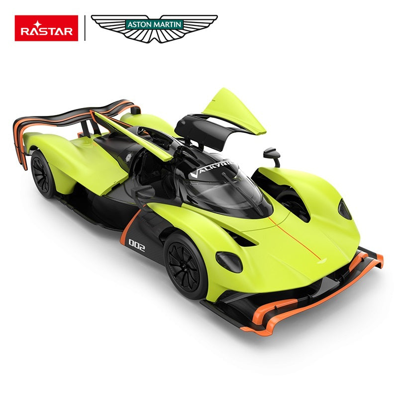 Xe R/C 1:14 Aston Martin Valkyrie Amr Pro Cửa Mở Xanh Lá Rastar R92100