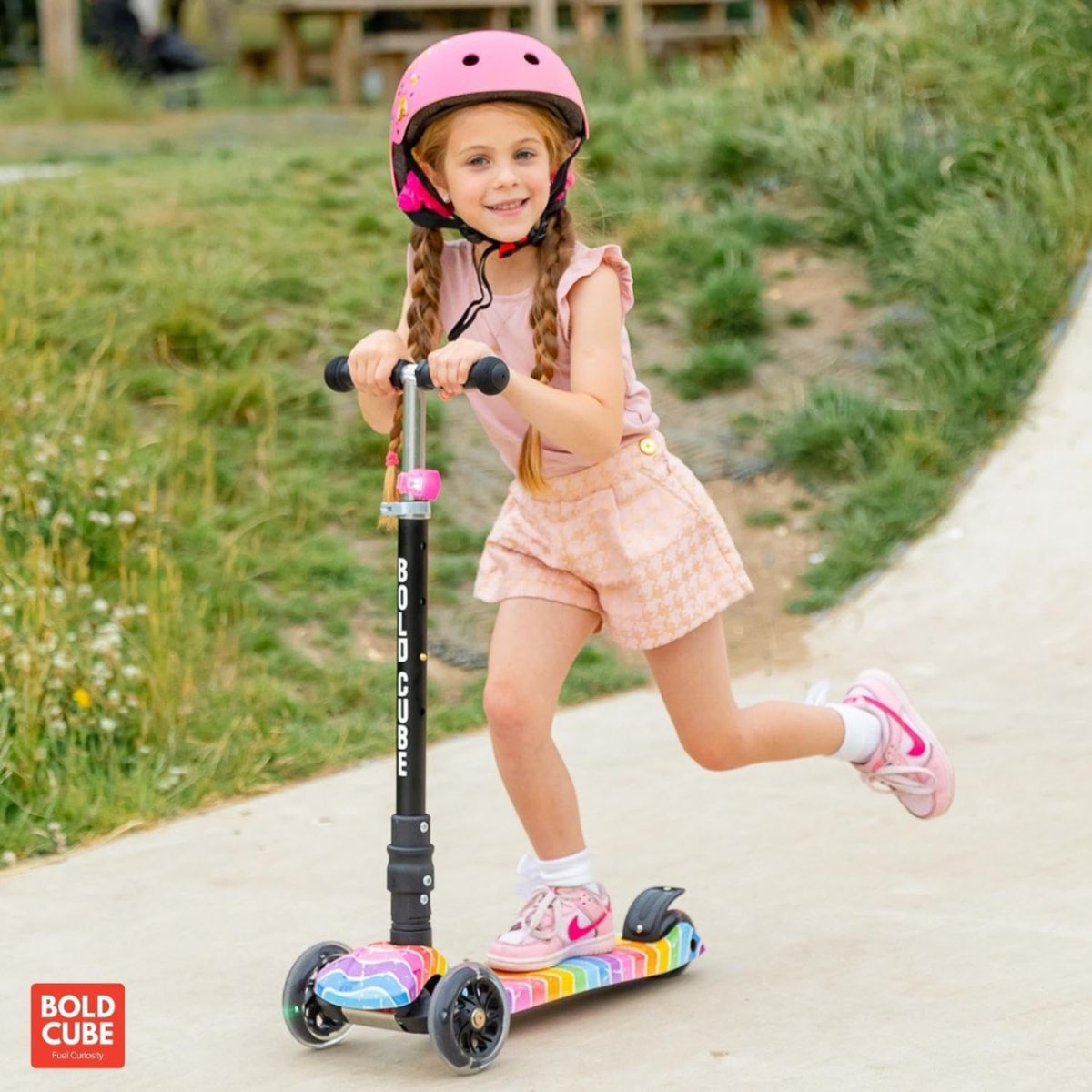 Xe Scooter 3 Bánh Boldcube Lớn Họa Tiết Ngân Hà SCOOTER SKY024
