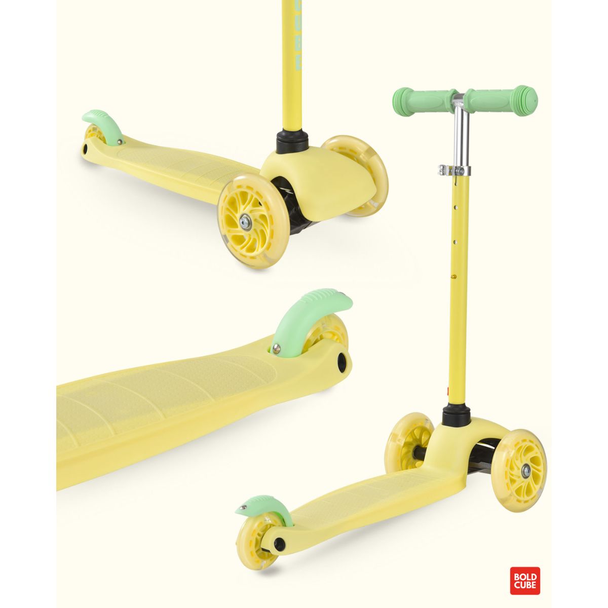 Xe Scooter 3 Bánh Boldcube Teeny Màu Vàng SCOOTER SKY005