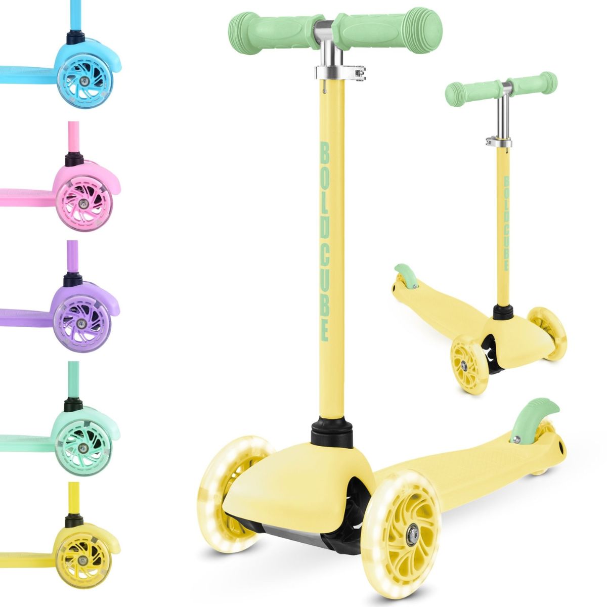 Xe Scooter 3 Bánh Boldcube Teeny Màu Vàng SCOOTER SKY005