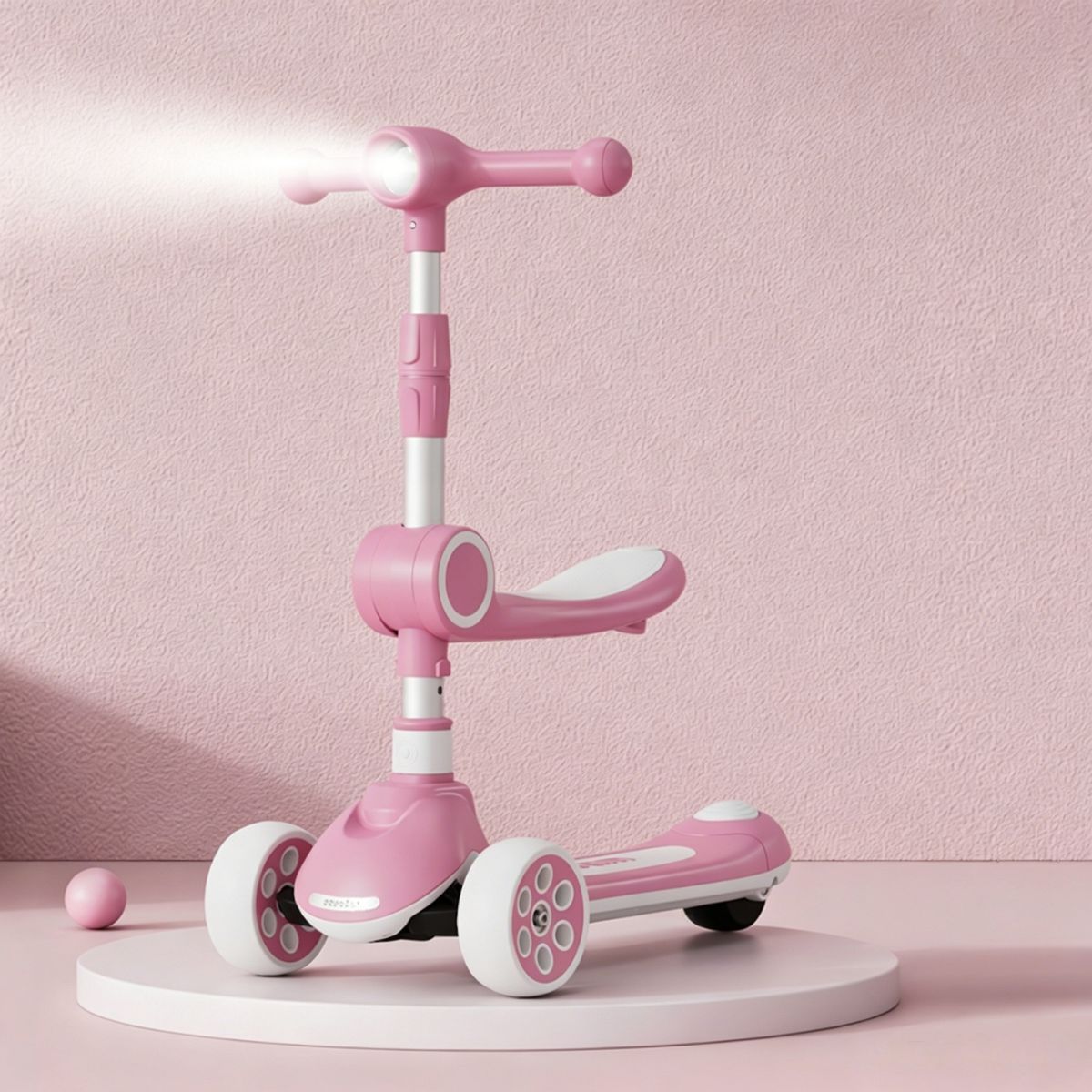 Xe Scooter 3 Bánh Royalbaby 2 Trong 1 Màu Hồng SCOOTER RB-SD2/PI