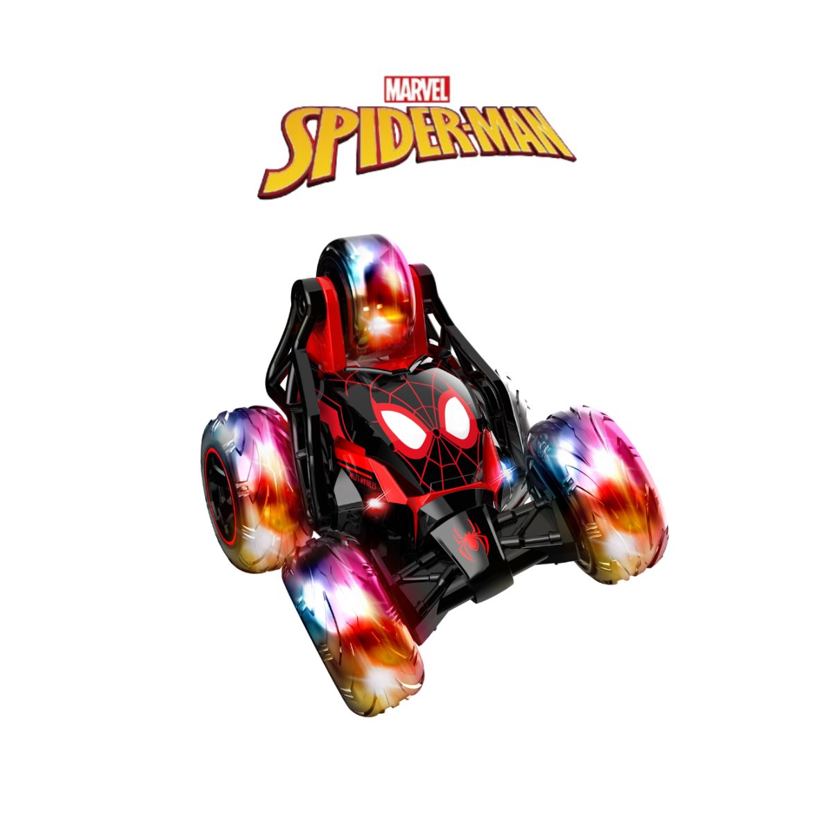 Đồ Chơi Xe Spider Man Miles Morales 5 Bánh Điều Khiển Từ Xa VECTO MM5588-624-02