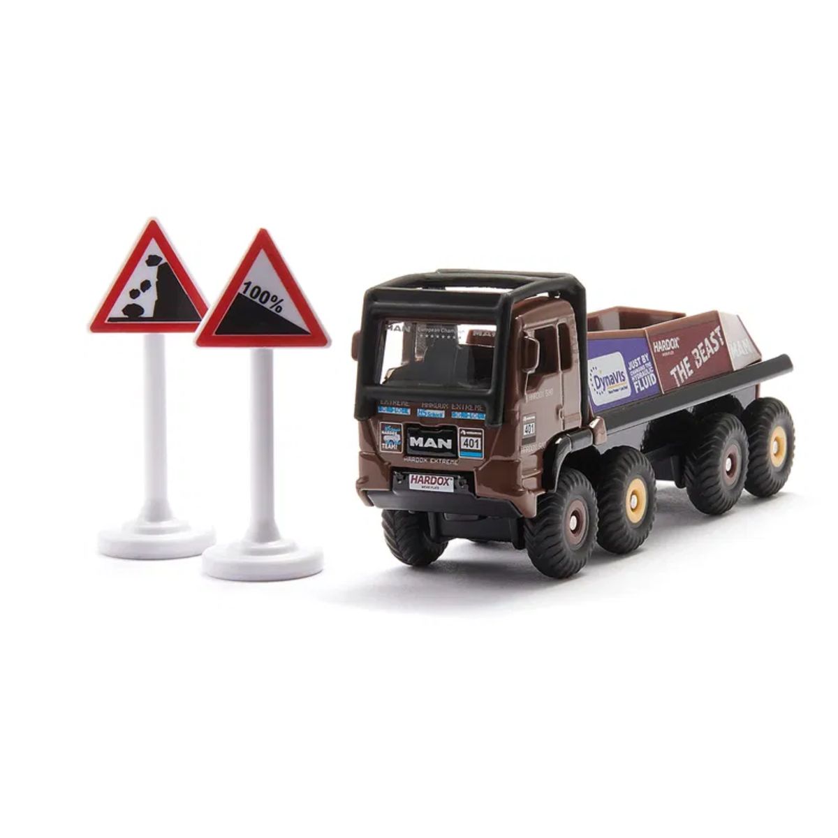Đồ Chơi Xe Tải Địa Hình HS Schoch 8X8 Man SIKU 1686