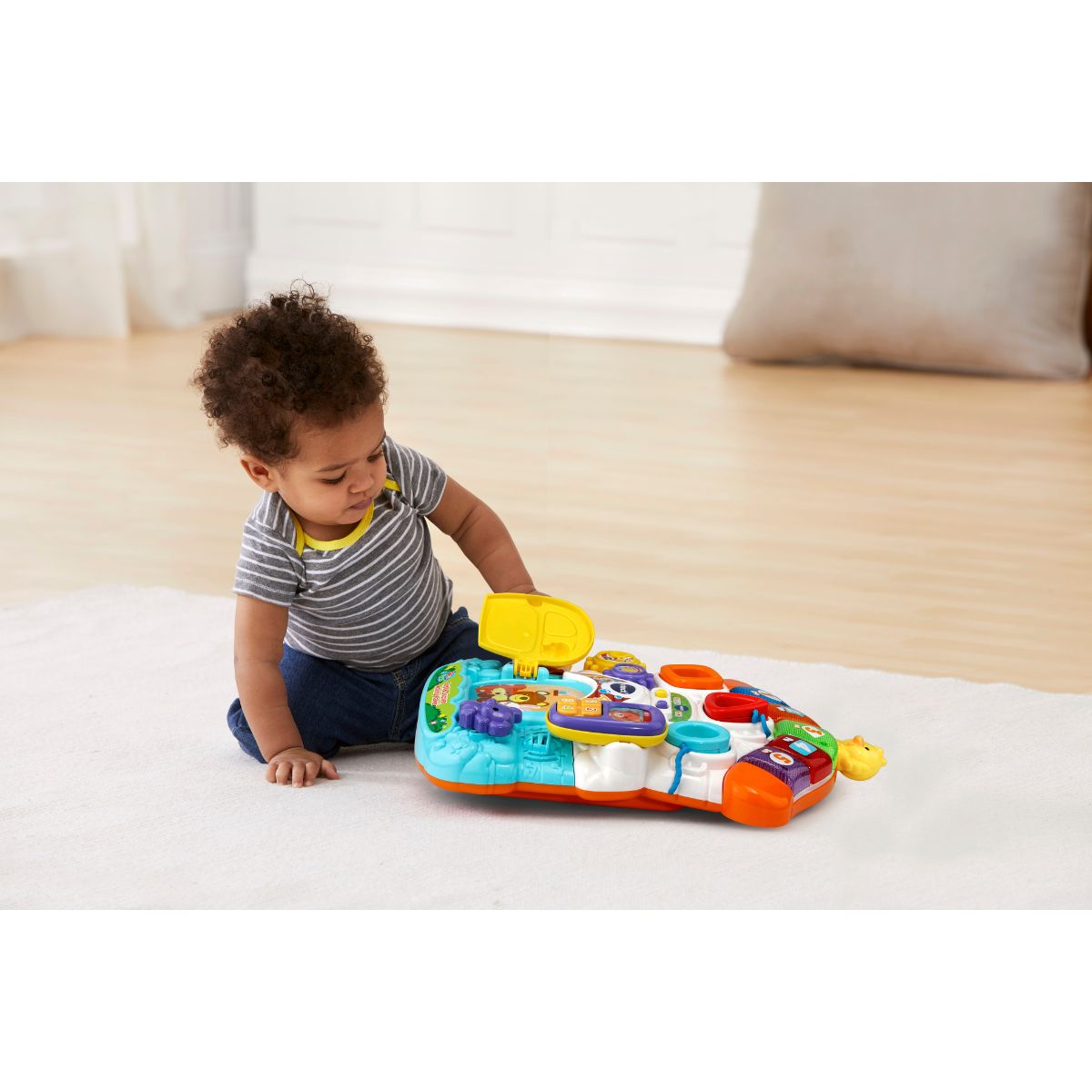 Đồ Chơi Xe Tập Đi Đa Năng Có Nhạc Và Đèn Cho Bé VTECH 80-505600