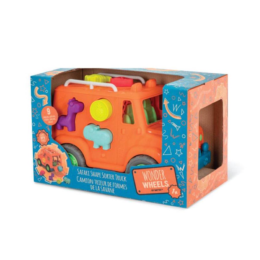 Đồ Chơi Mô Hình Xe xếp hình sở thú BATTAT BT1029Z